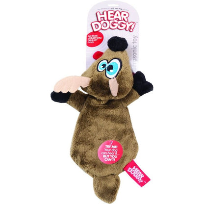 Hear Doggy Ultrasonic Flats Dog Toy