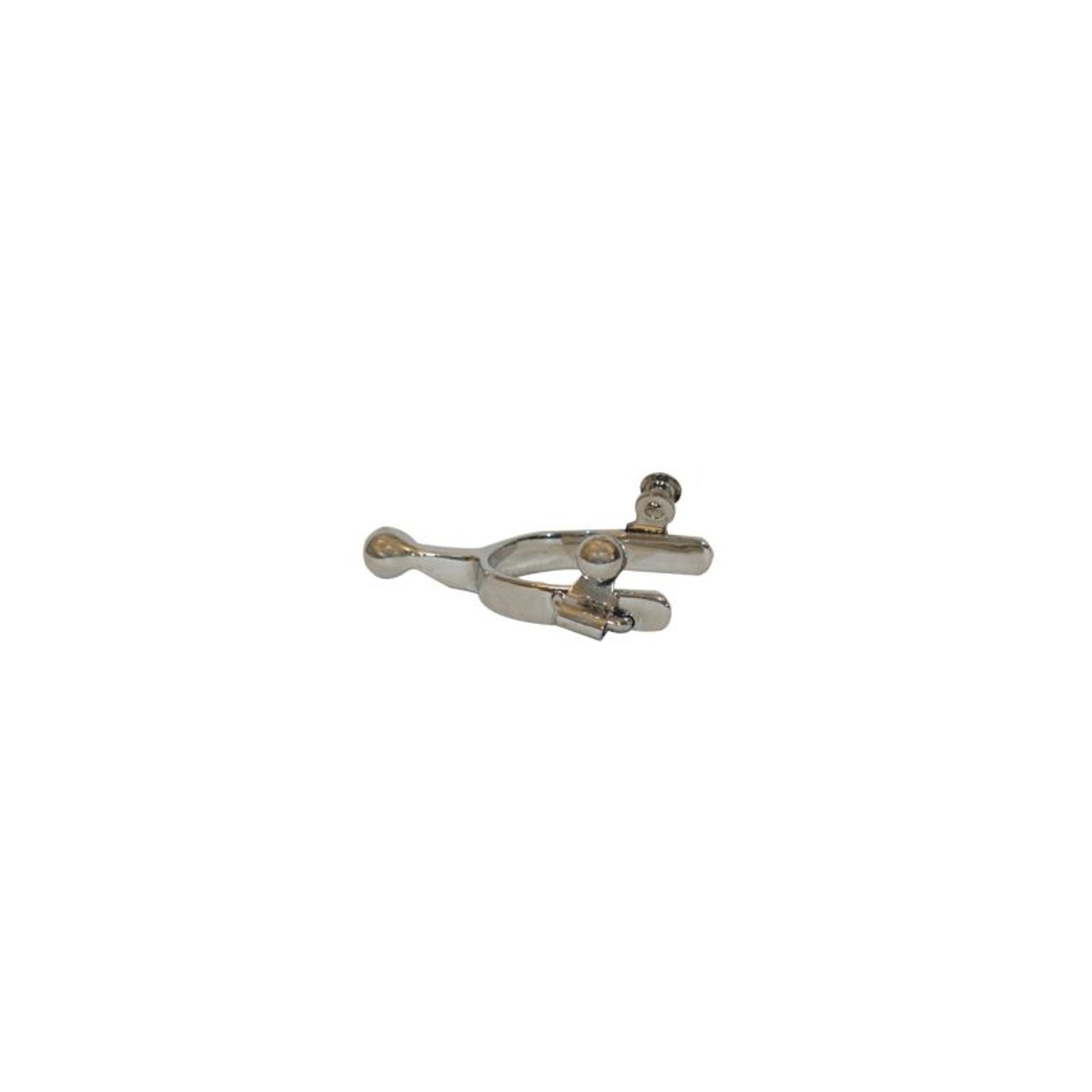 Metalab Humane Youth Spur 1 1/4 Shank 1/2 Band Brn