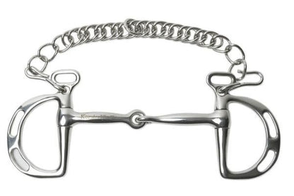 Korsteel Jointed Uxeter Kimberwick Bit
