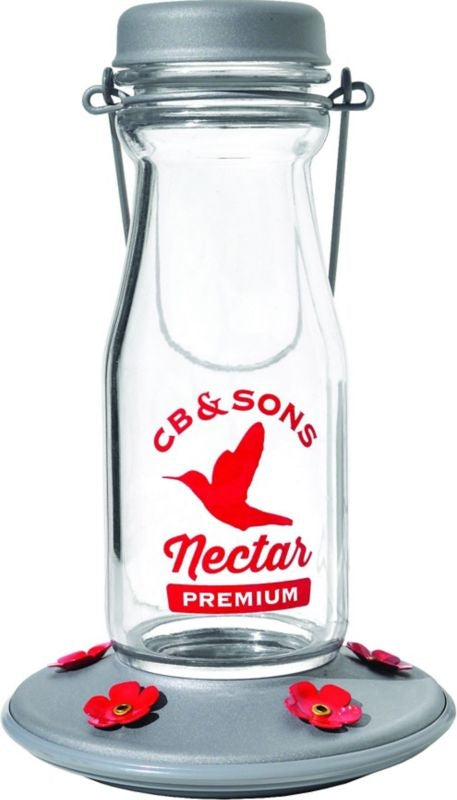 Jersey Hummingbird Feeder - 18oz Capacity 18oz