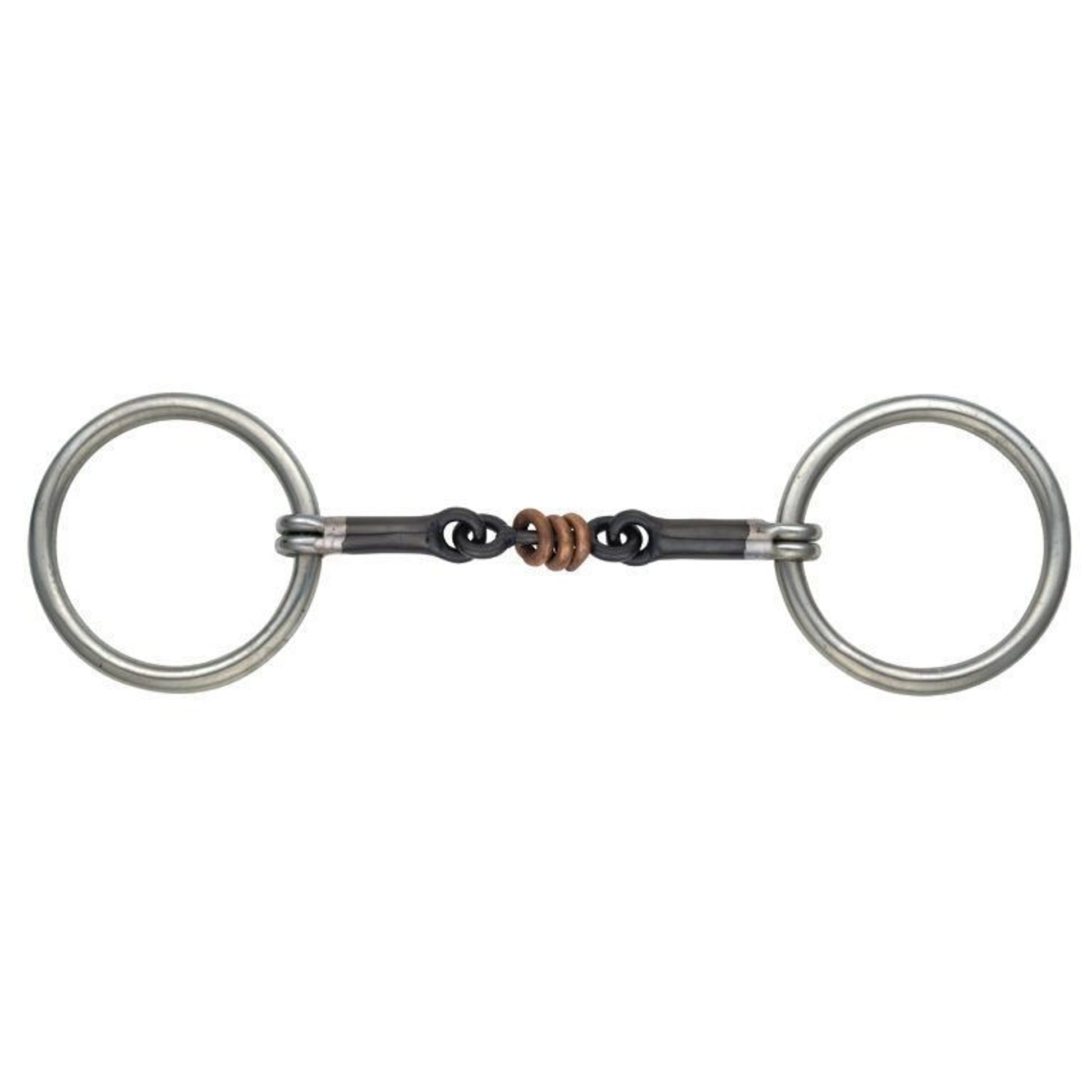 Shires Sweet Iron Copper Roller Snaffle