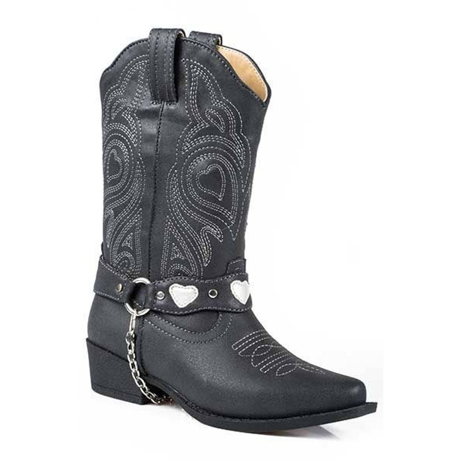 Roper Girls Kids Dale Narrow Toe Fashion Boot 12