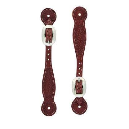 Weaver Basket Skirt Leather Thin Spur Strap