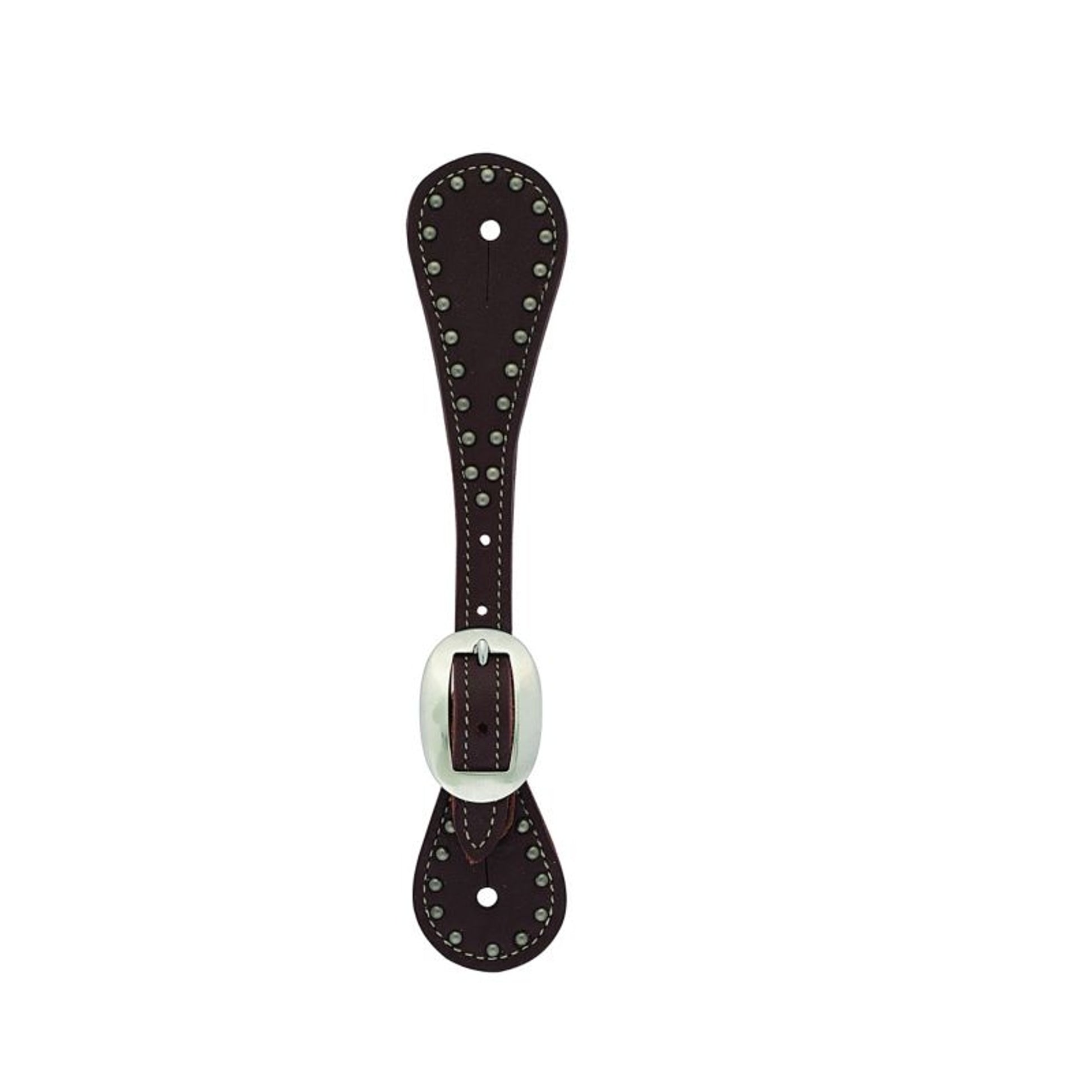 Weaver Youth Oiled Harness Spur Straps Oiled Rose