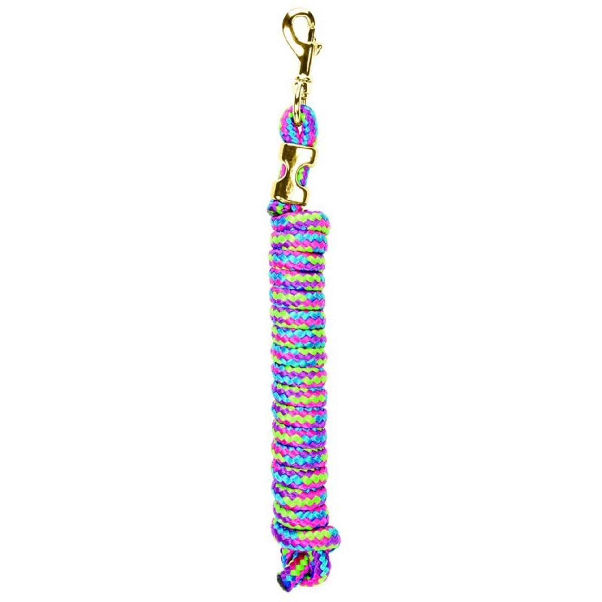 Weaver Mini/Pony Poly Lead Rope Brass 7ft