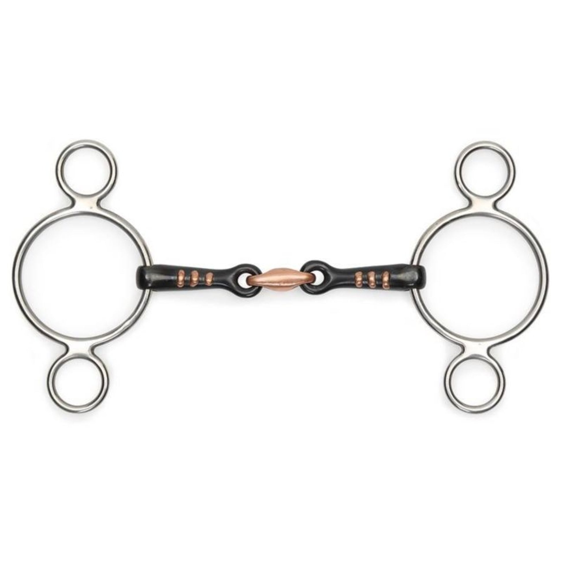 Shires Two Ring Sweet Iron Gag Bit
