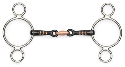 Shires Two Ring Sweet Iron Gag Bit