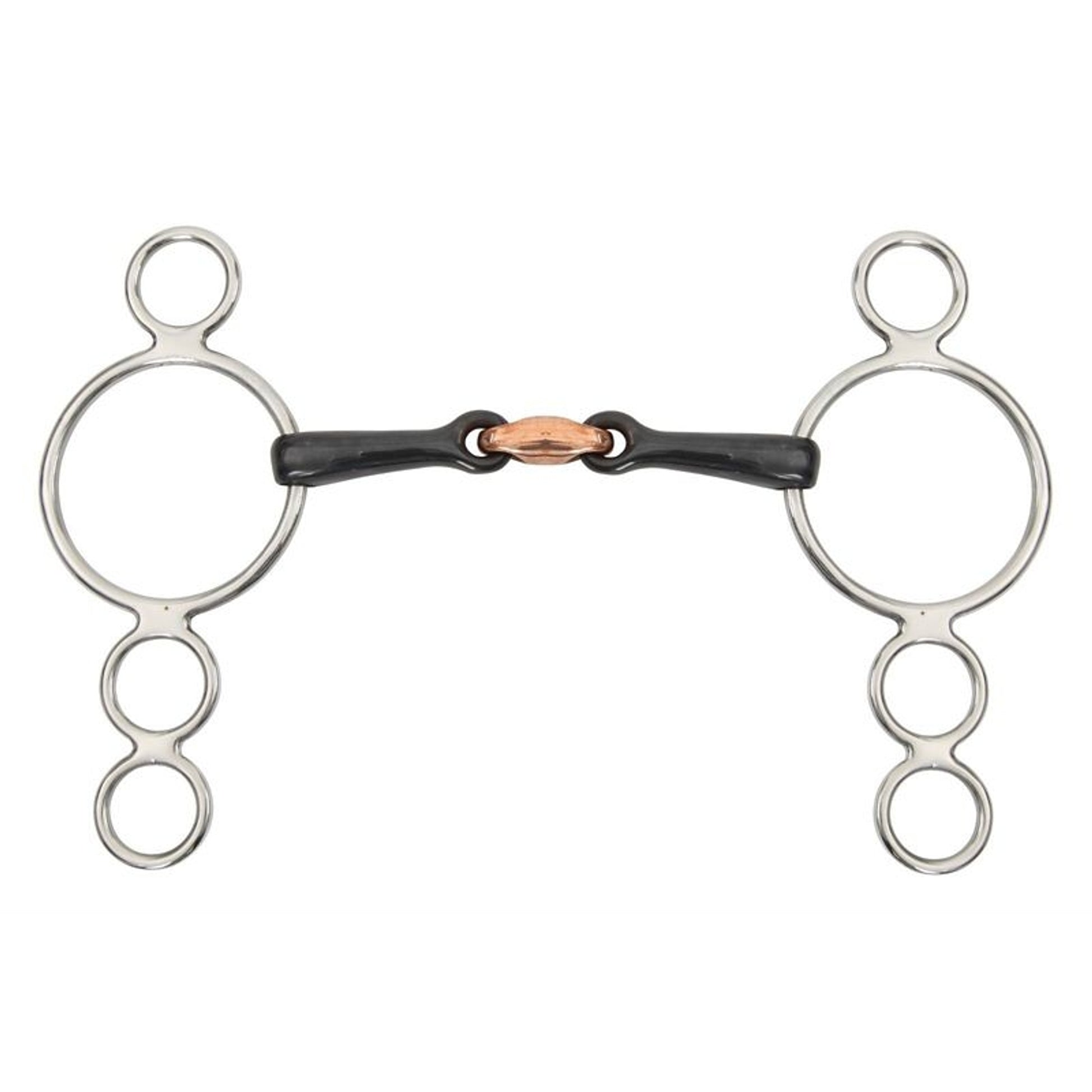 Shires Three Ring Sweet Iron Dutch Gag Bit