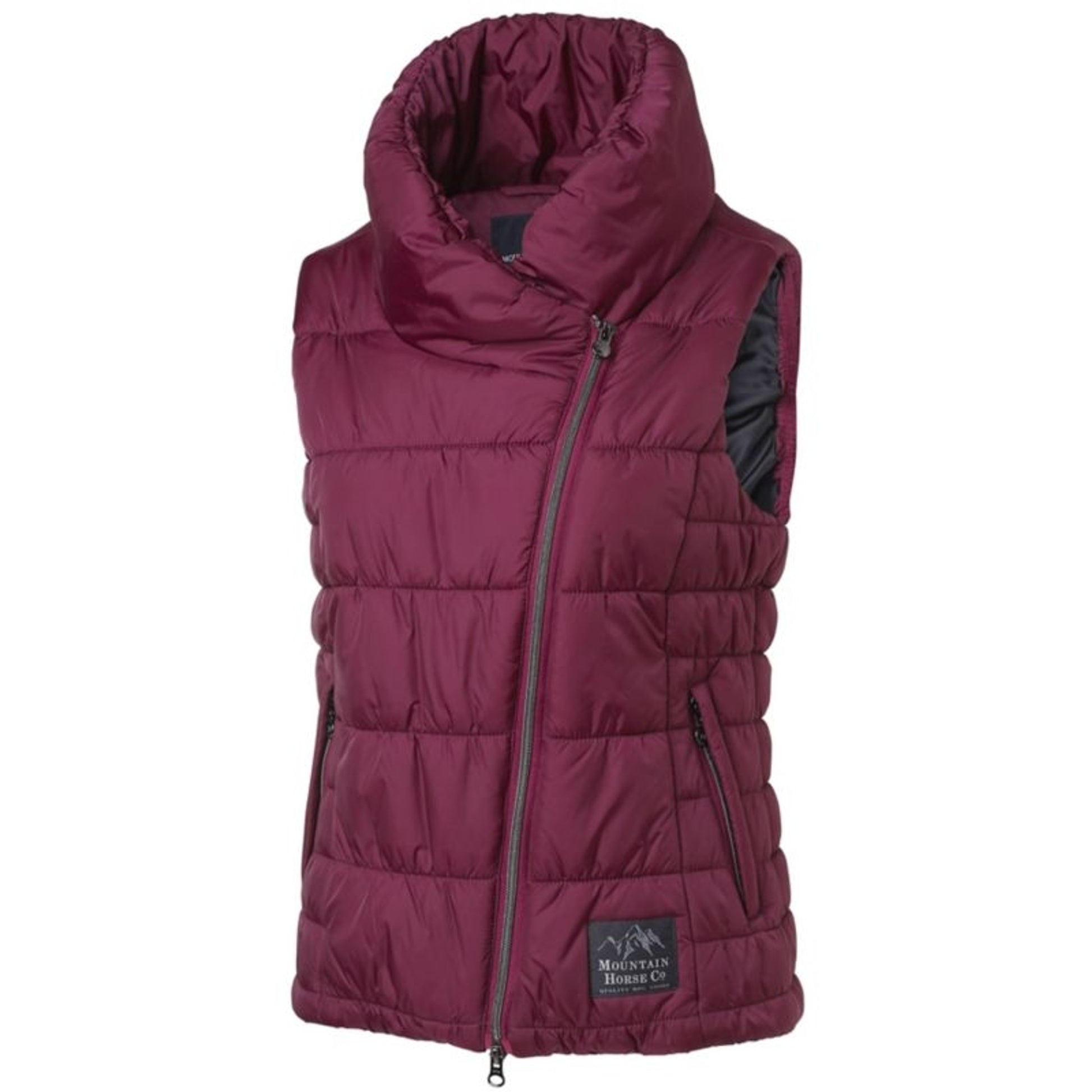 Mountain Horse Ladies Beverly Vest Large Cranberry