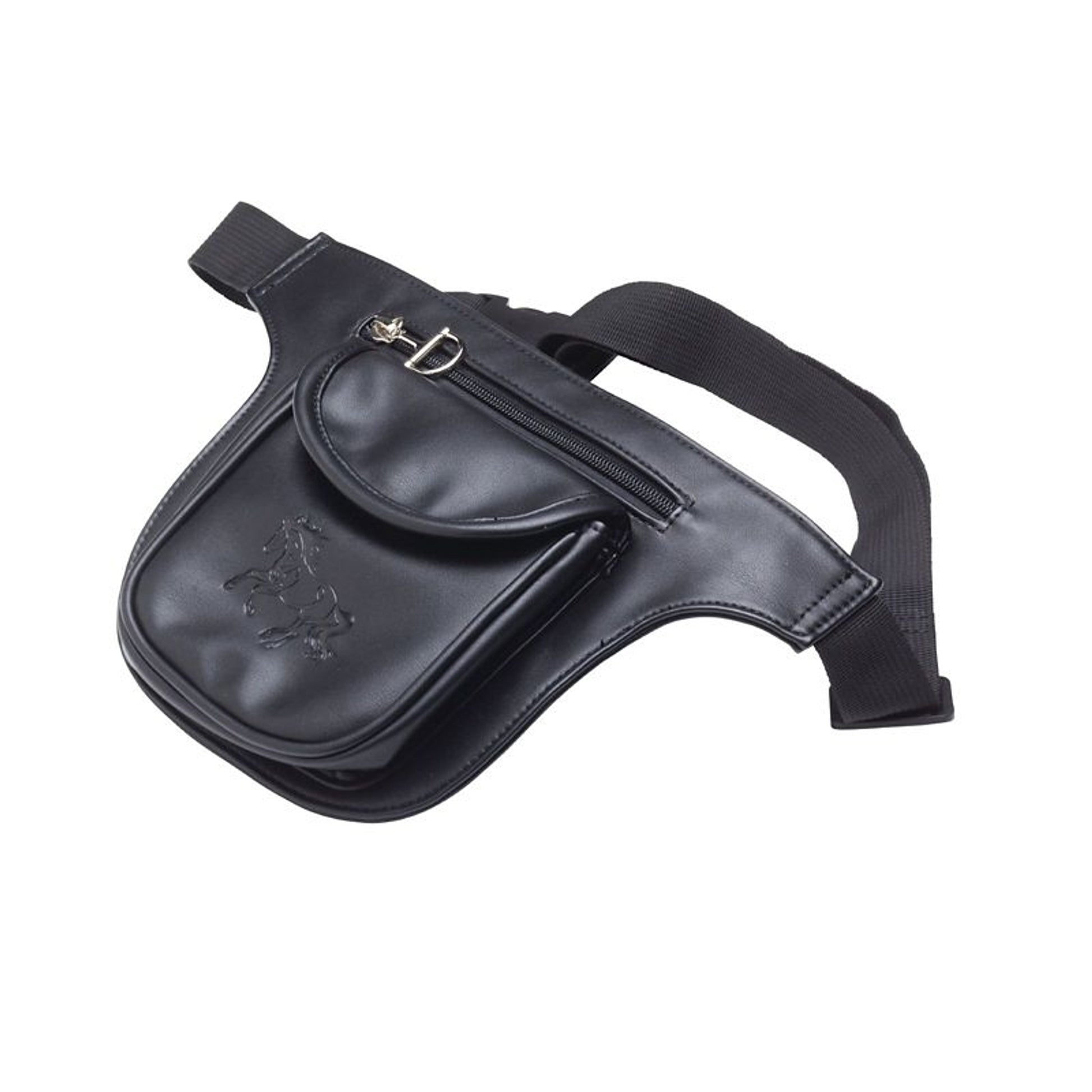 Kelley Two Pocket Fanny Pack -BlackBk/Wh