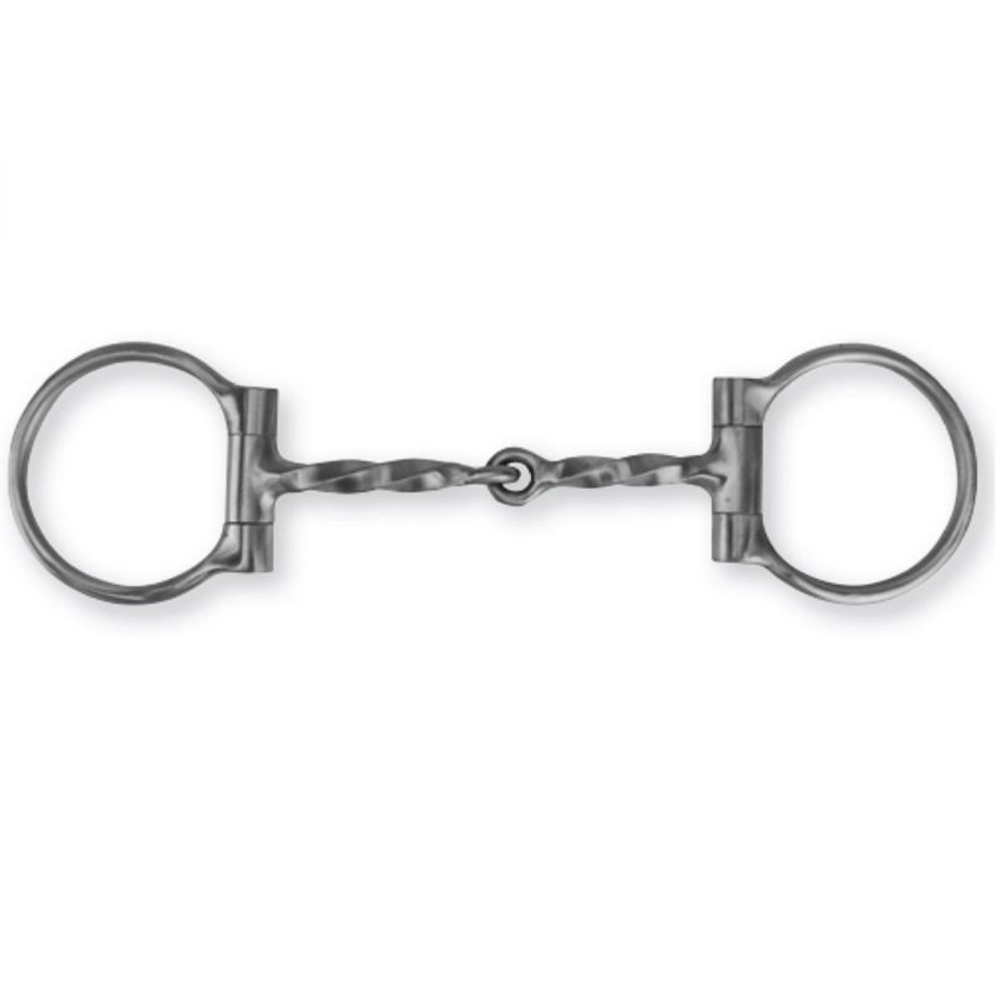 Western Offset Dee Sq Slow Twist Snaffle Bit 5