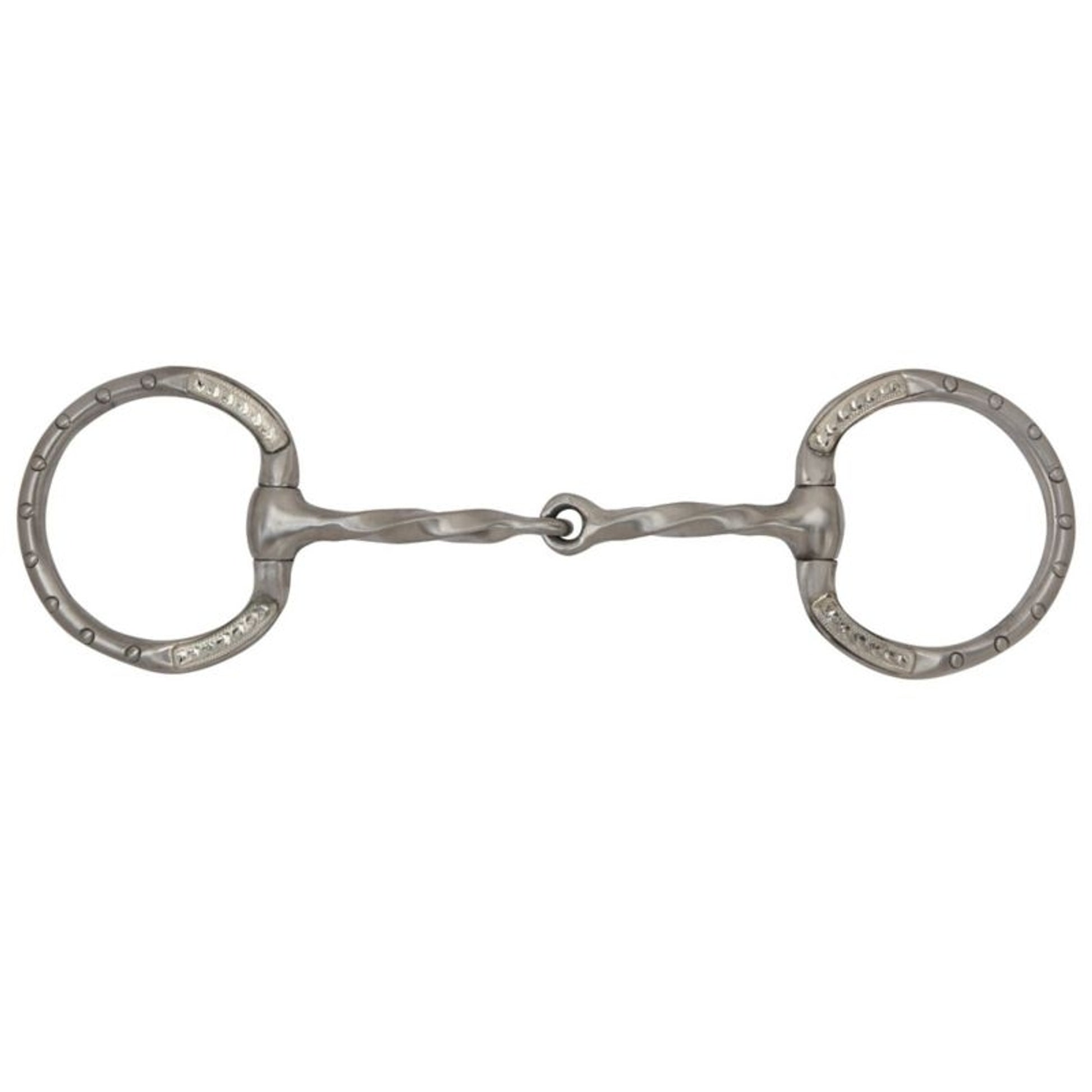 Engraved Western Dee Square SlowTwist SnaffleBit 5