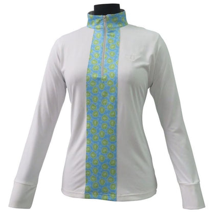 Ladies Athena Equicool Riding Shirt XL Brn