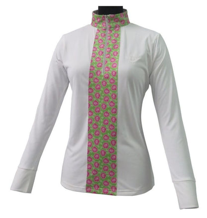 Ladies Athena Equicool Riding Shirt XL Brn