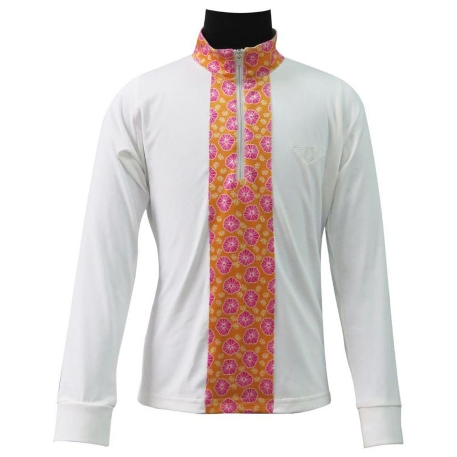 Tuffrider Kid Athena Equicool Riding Shirt L Brn