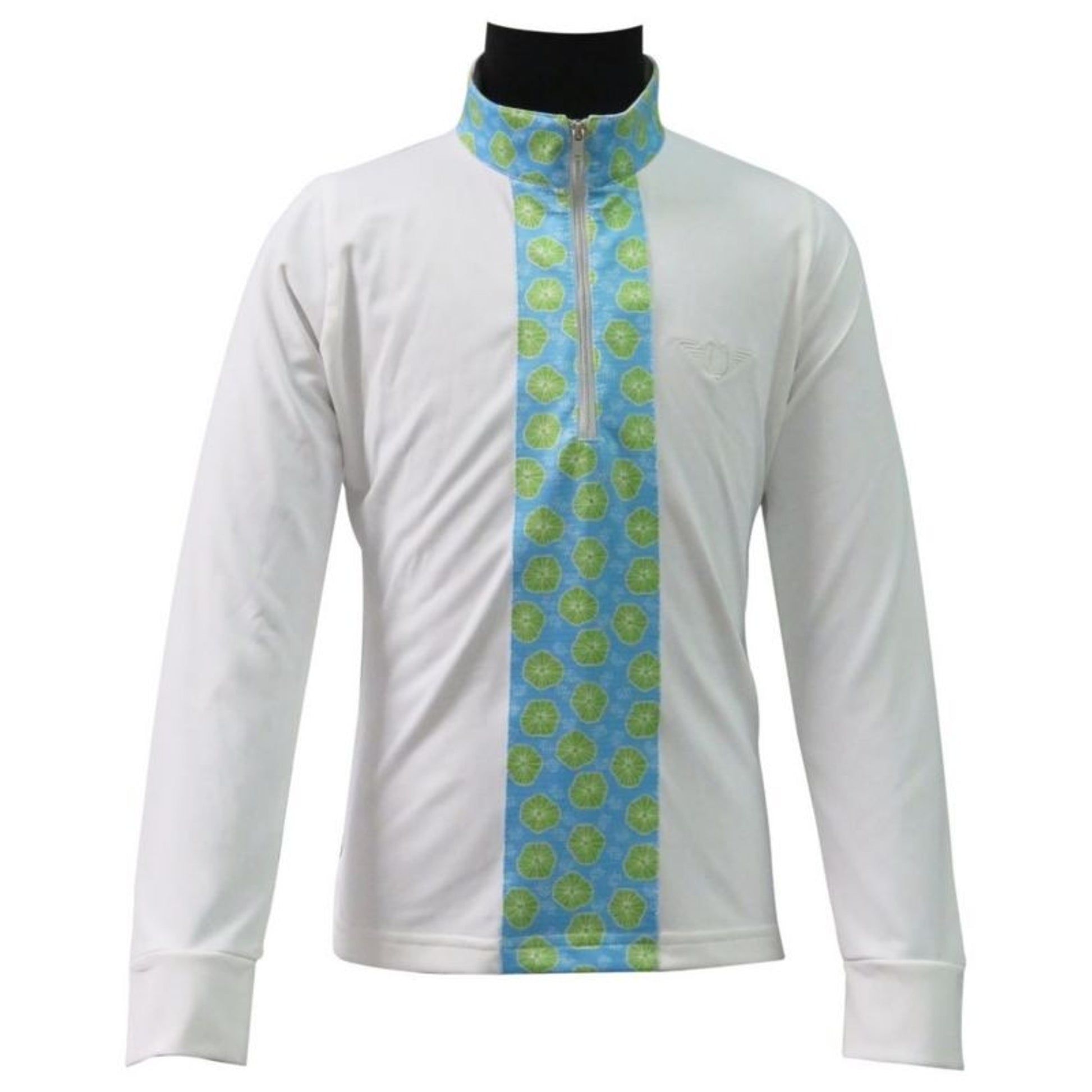 Tuffrider Kid Athena Equicool Riding Shirt L Brn