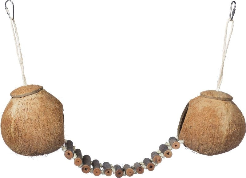 Double Coconut With Ladder 16X4X9 Nat