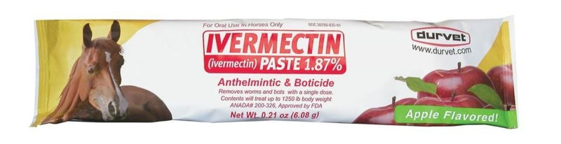 Ivermectin Single Dose Paste Wormer 1.87