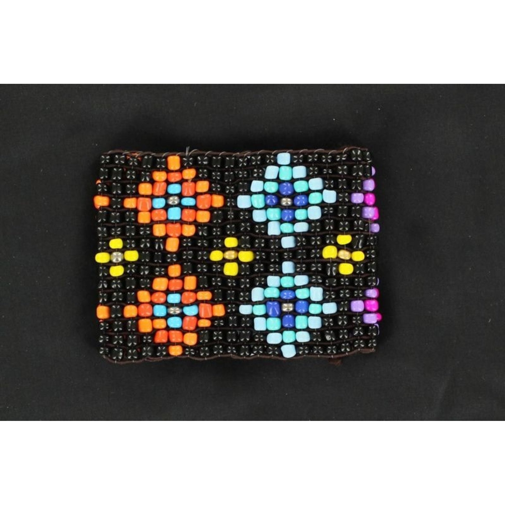 Beaded Stretch Cuff Style Bracelet