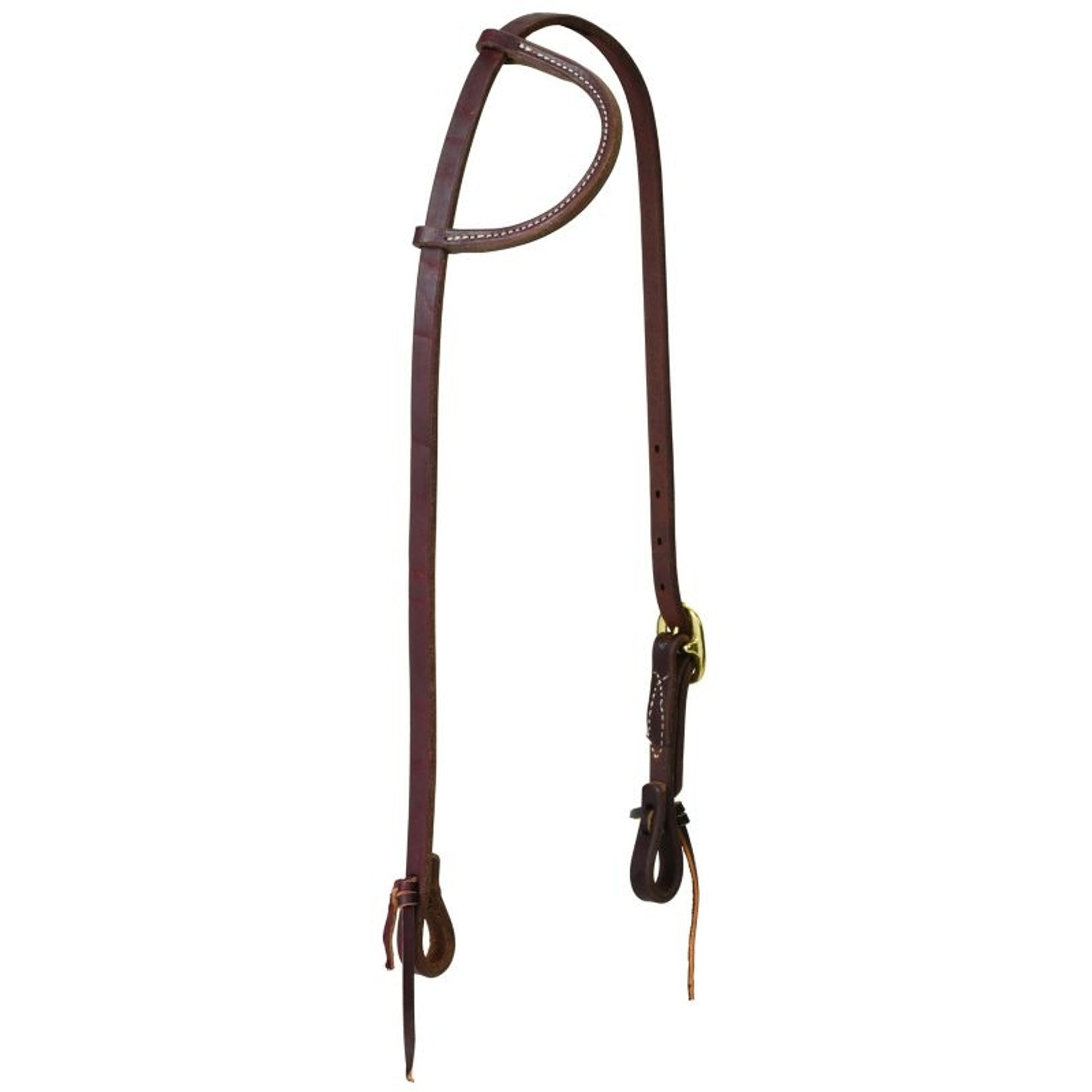 Weaver Sliding Ear Brass Buckle Headstall 5/8in
