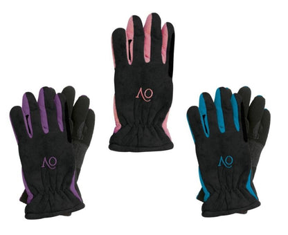 Ovation Kids Polar Suede Fleece Gloves SM Pink