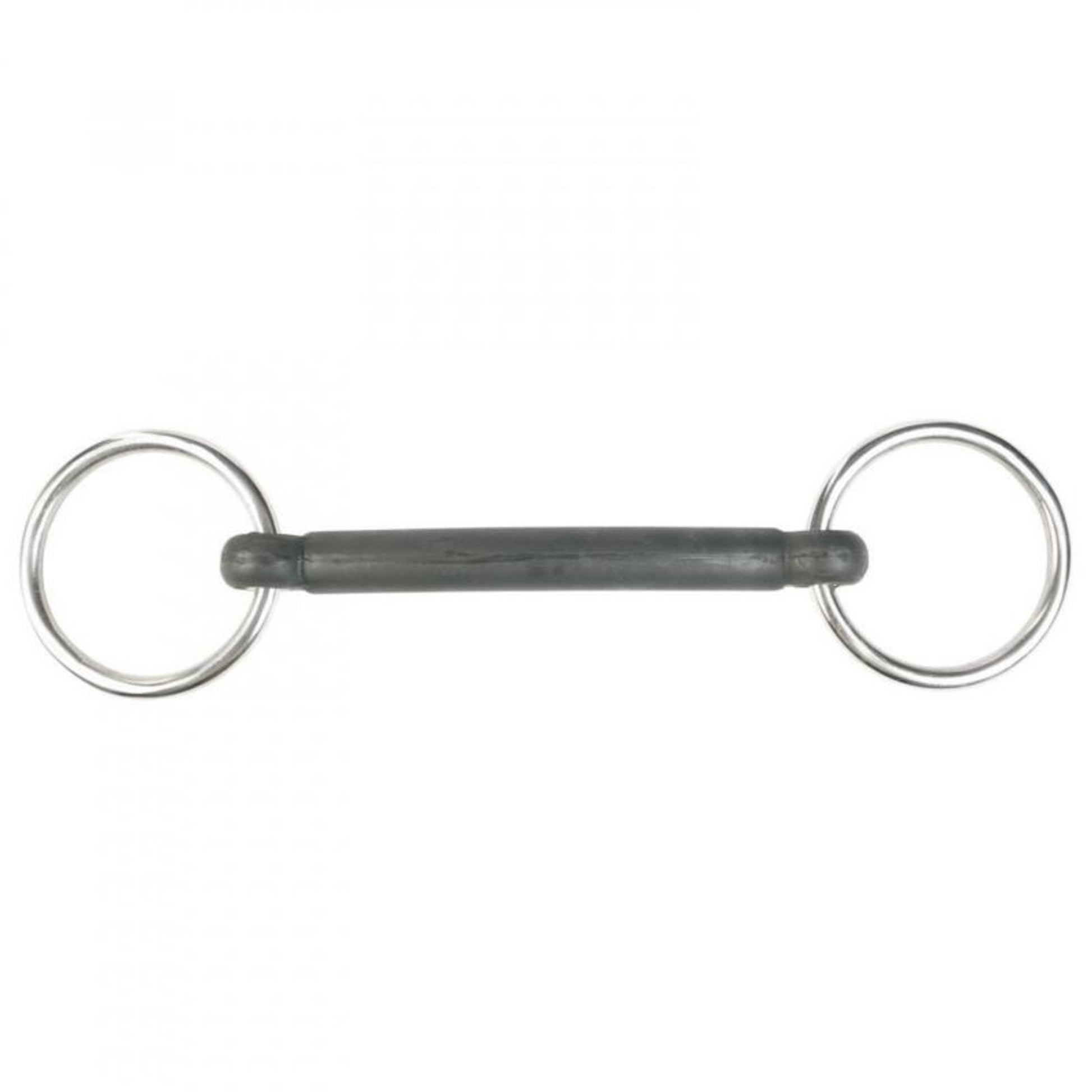 Horze MullenMouth Loose Ring Rubber Bit 4 Black