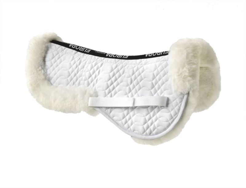 Ovation Europa Half Pad- Solid Spine Small White/W