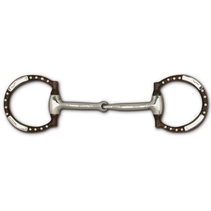 Toklat Dee Ring Snaffle Bit 5 Brn