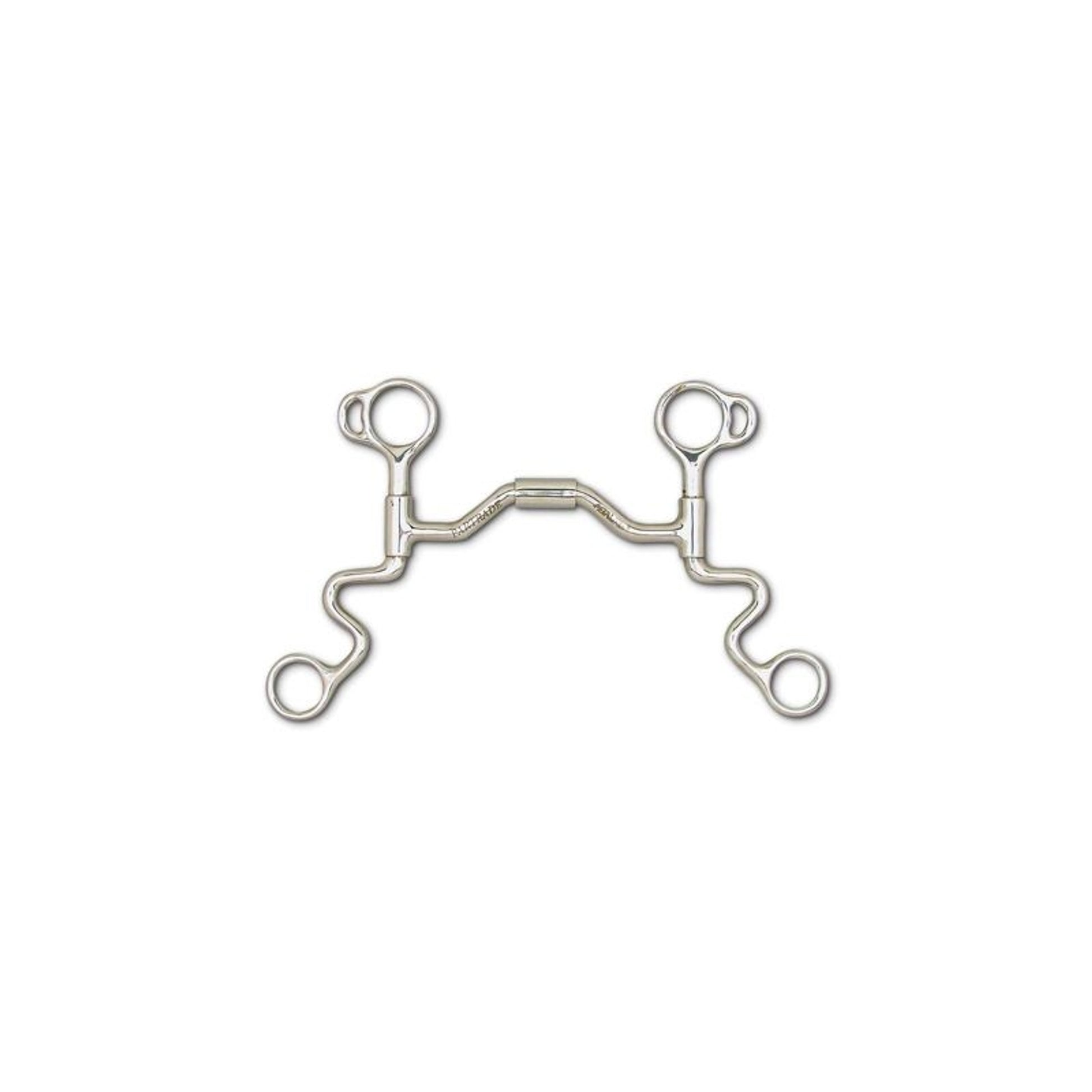 Loose Jaw S-Shank MedWide Port Swivel Mouthpiece 5
