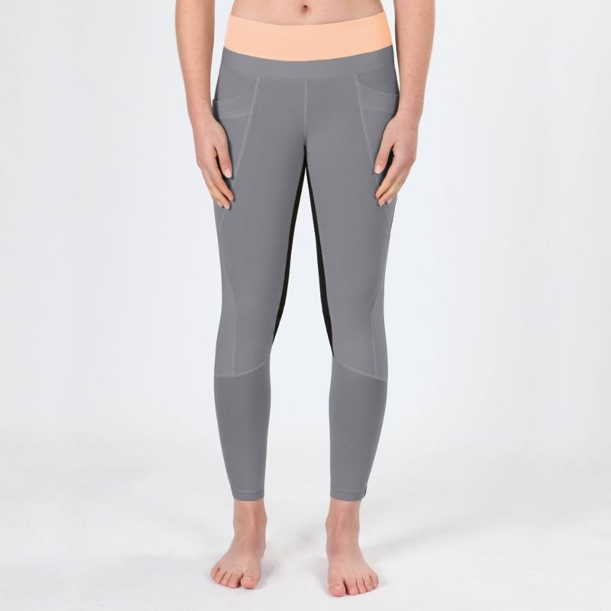 Irideon Ladies Synergy Full Seat Tights Medium Bla
