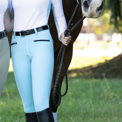Irideon Ladies Camber Knee Patch Breeches 24 Black