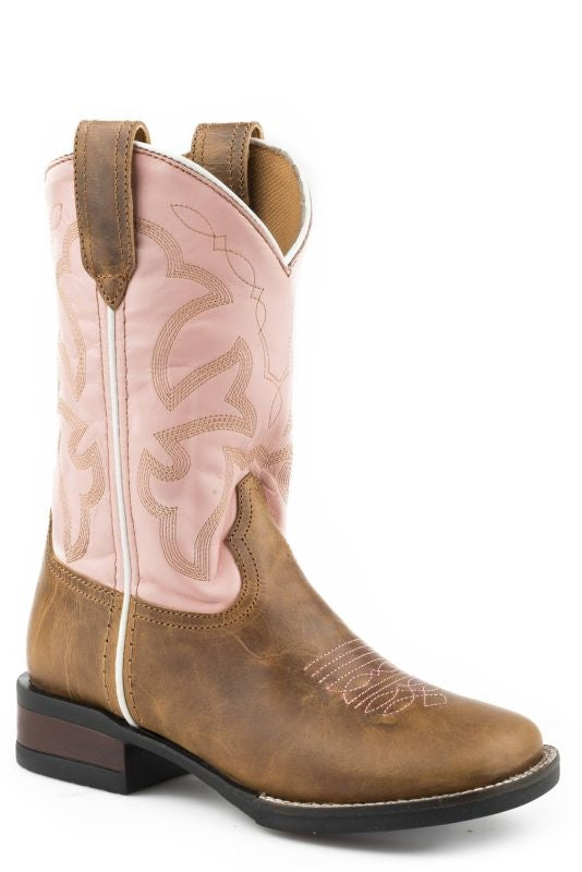 Roper Kids Monterey Square Toe Boots