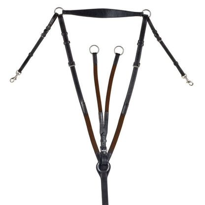 Ovation Classic Wide Elastic Hunt Breastplate Hors