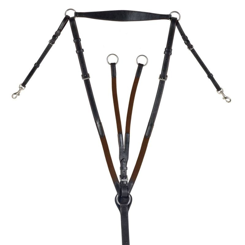 Ovation Classic Wide Elastic Hunt Breastplate Hors