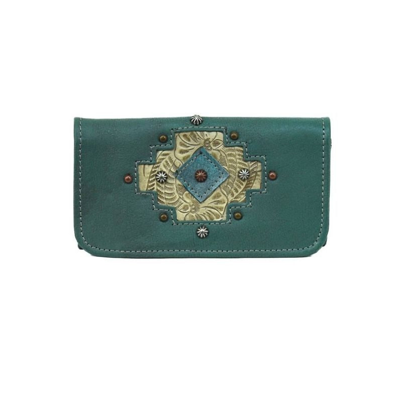 American West Ladies Navajo Soul Tri-Fold Wallet