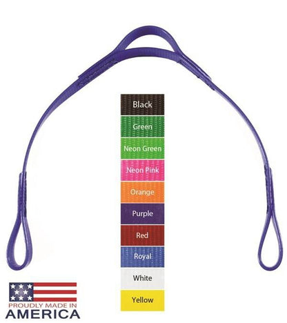 Feather-Weight Synthetic Browband One Size Black