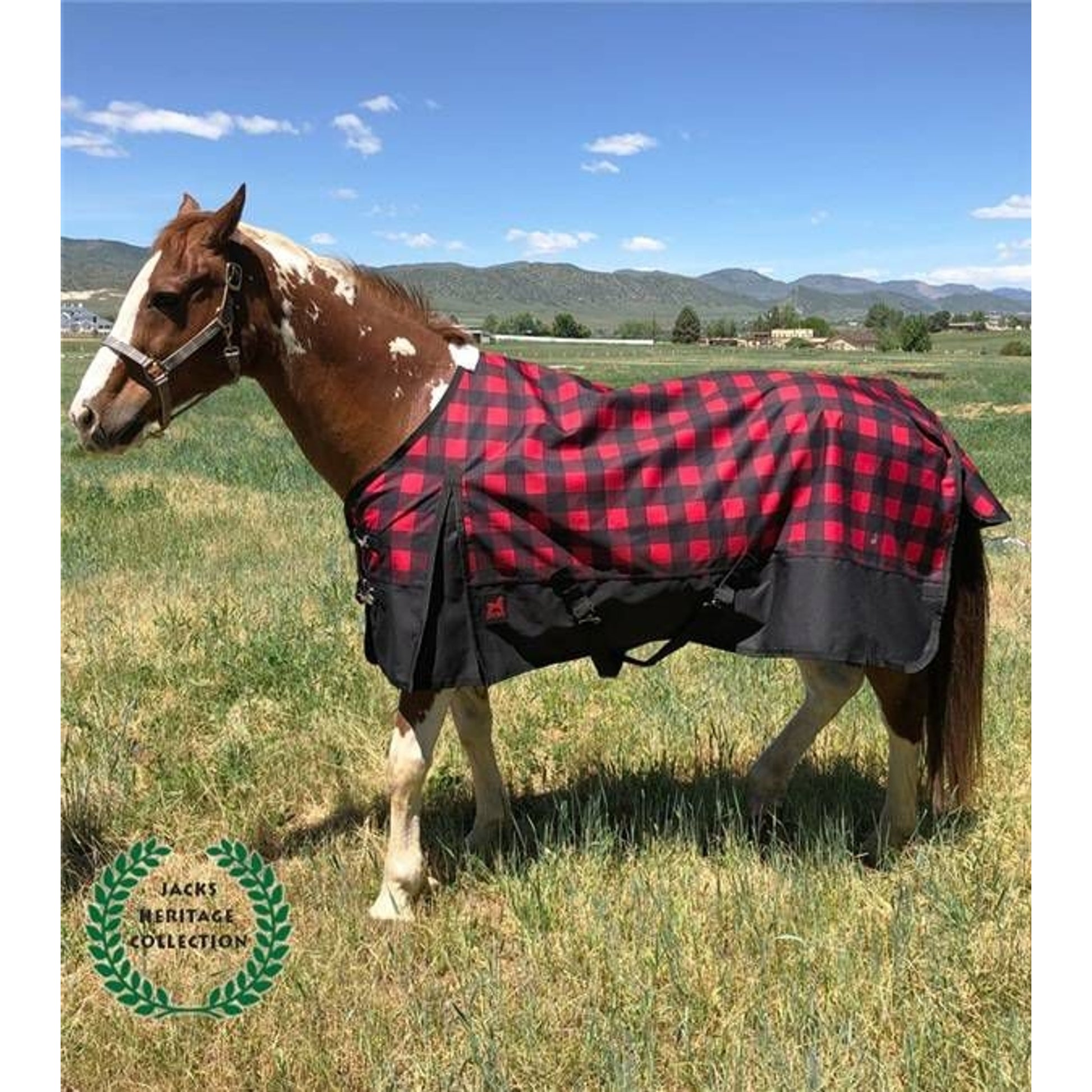 Jacks Kratos 1200D Turnout Sheet 72 Red Bufalo