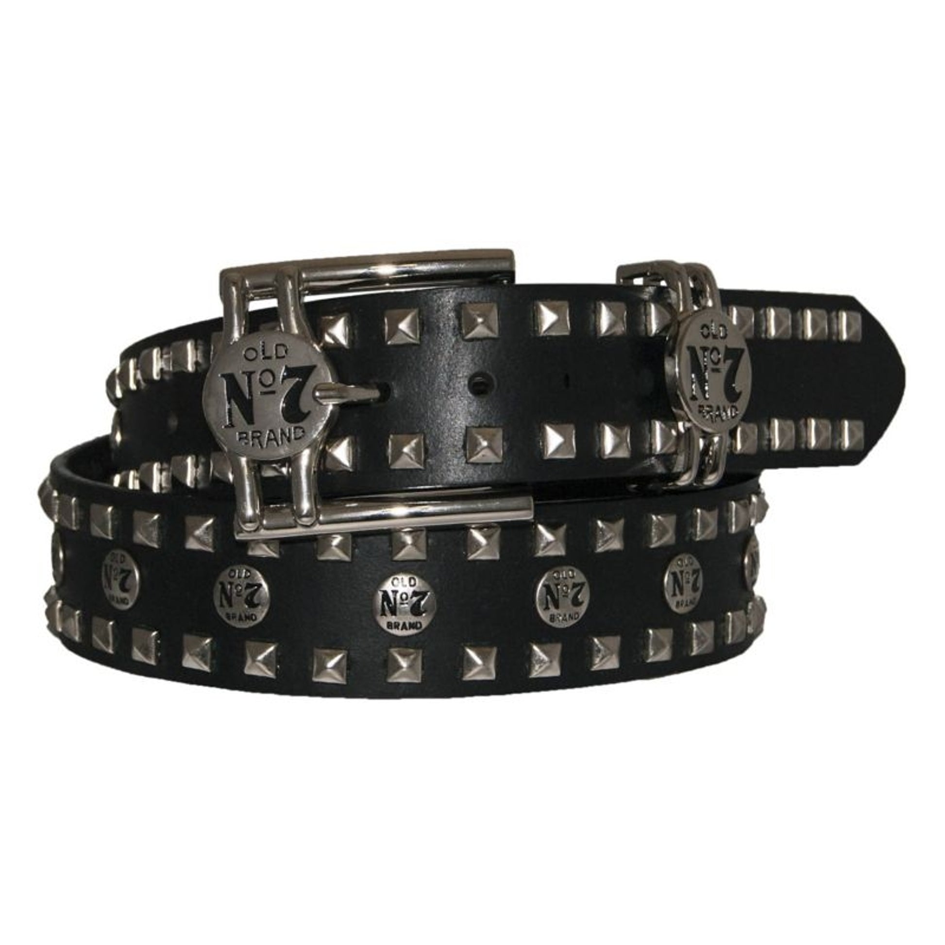 Jack Daniel's Old No.7 Leather Belt with Studs 34
