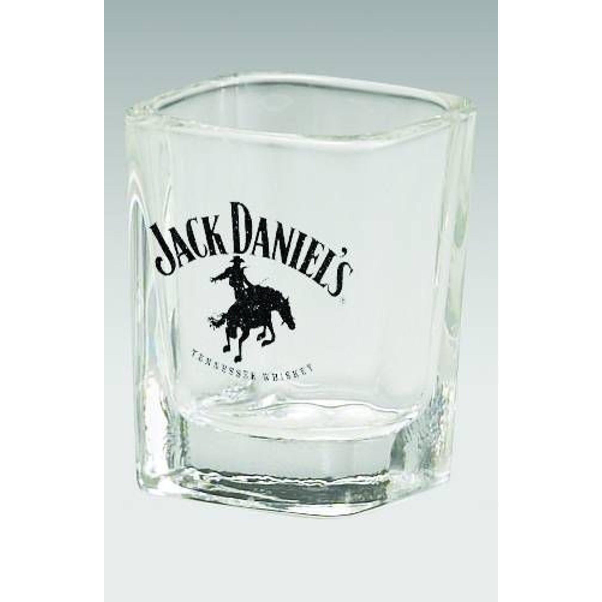 Jack Daniel's Logo Square Western Shot Glass 2 oz
