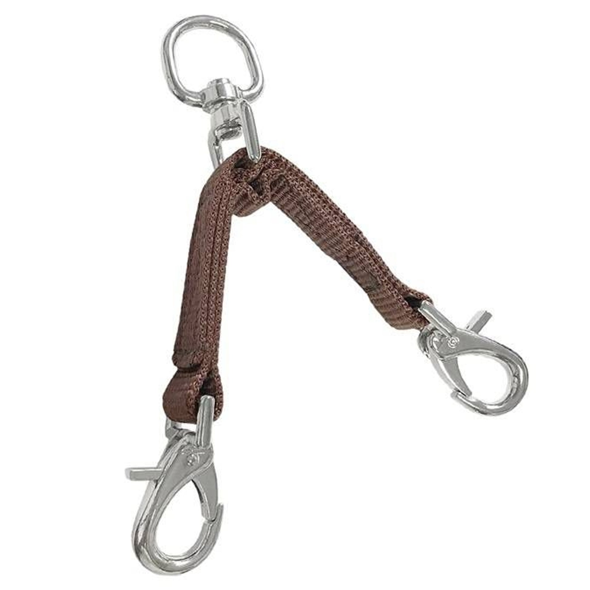 Jacks Lunge Strap Attachment with Swivel 1" Brown