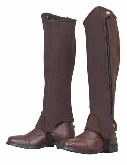 TuffRider Child Grippy Nubuck Half Chap