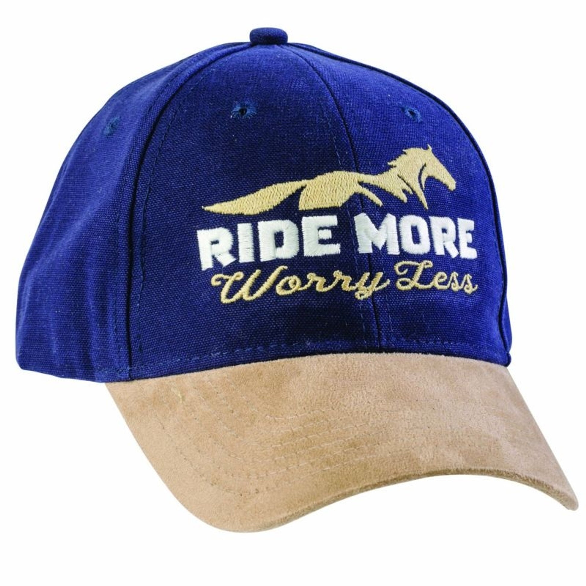 Ride More Worry Less Light Blue