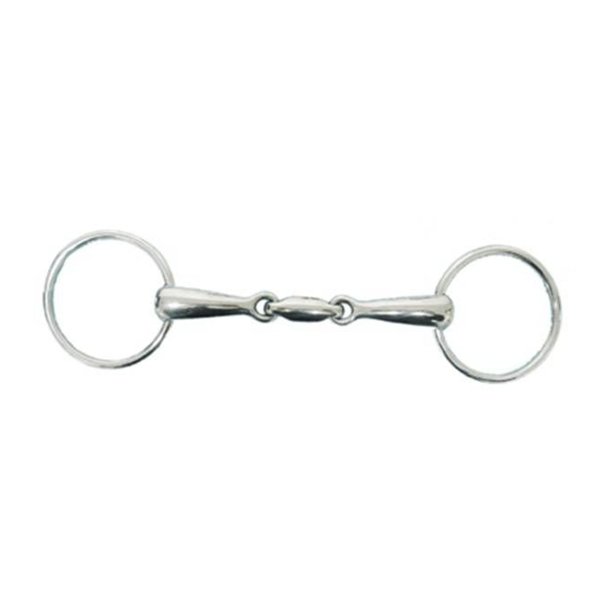 Jacks Horizontal Elliptical Link Loose Ring Snaffl