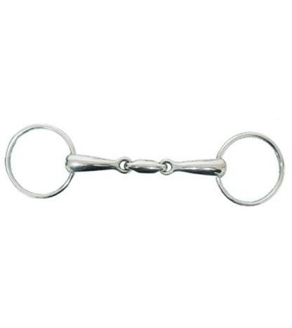 Jacks Horizontal Elliptical Link Loose Ring Snaffl
