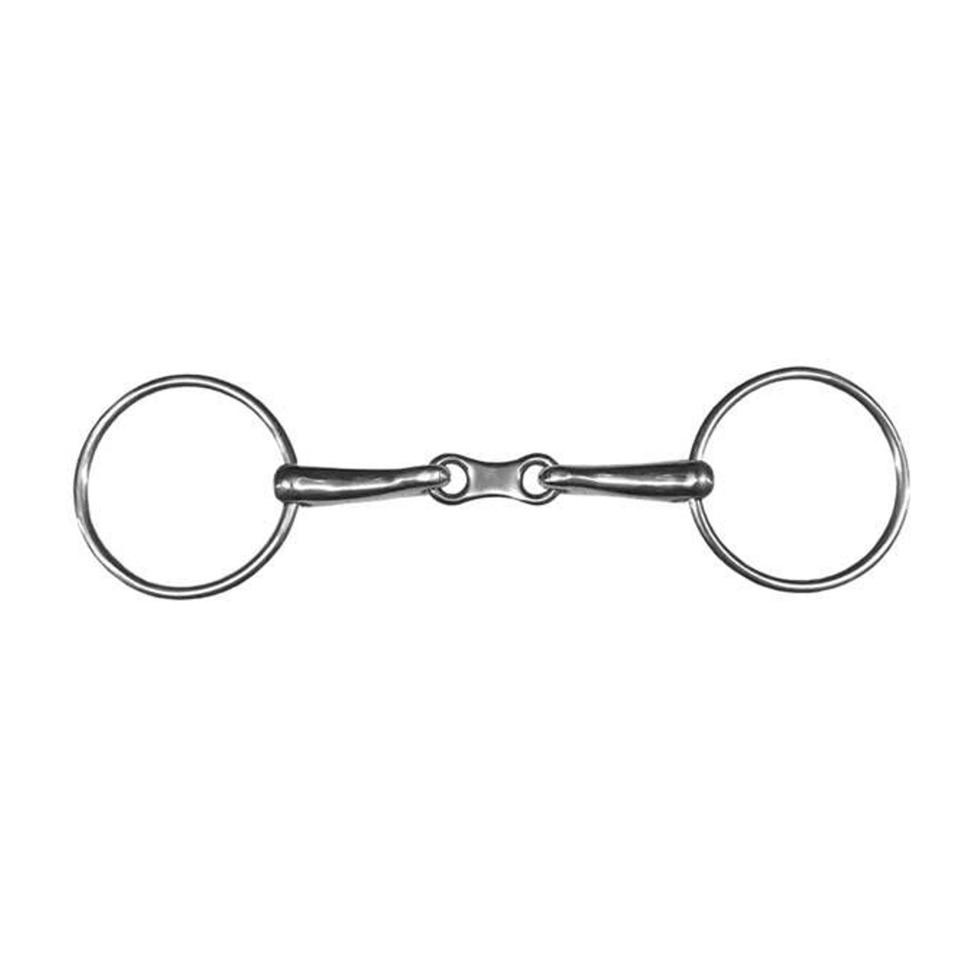 Jacks French Loose Ring Snaffle Bit 5" Stainless S