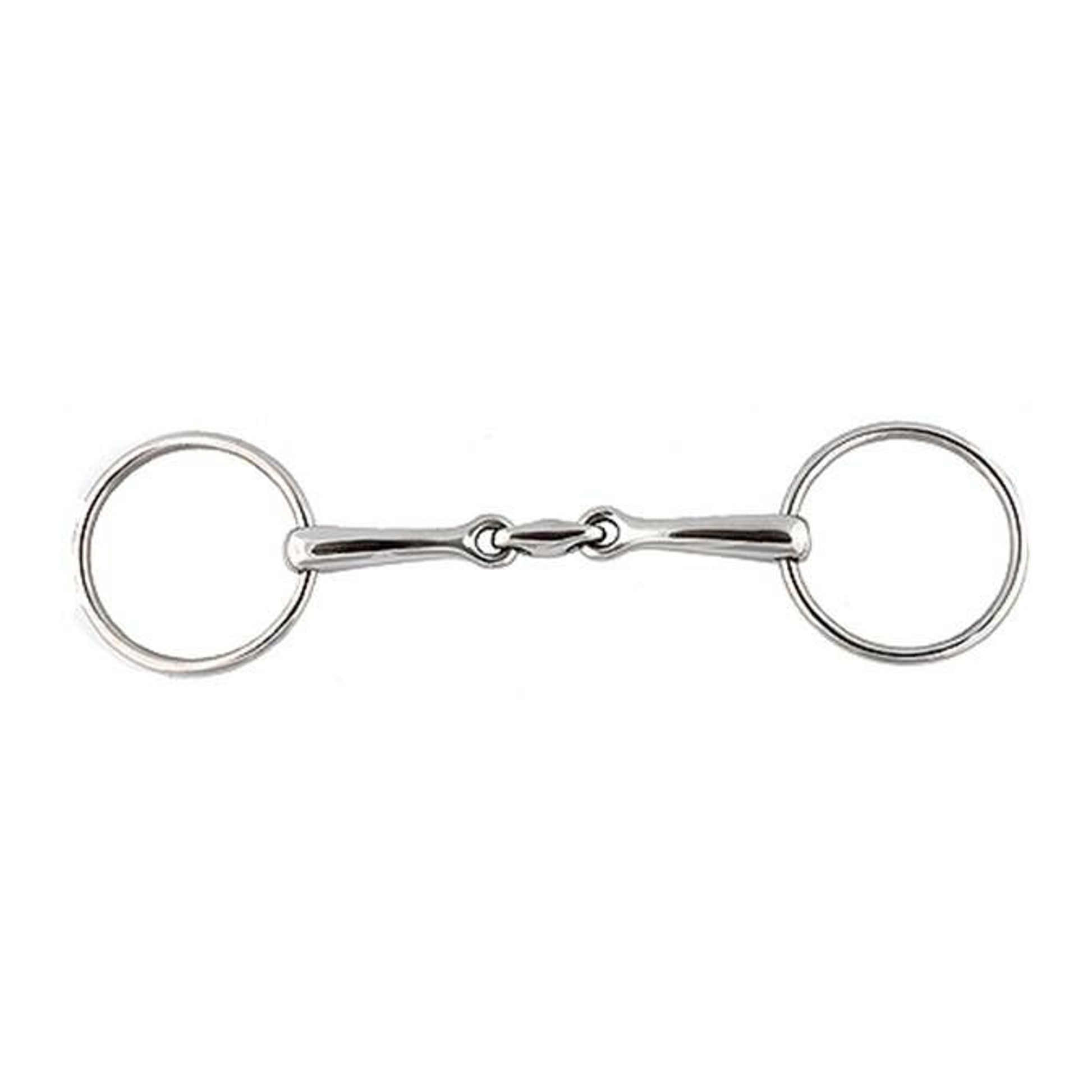 Jacks Horizontal Elliptical Link Bradoon Bit 5-1/2