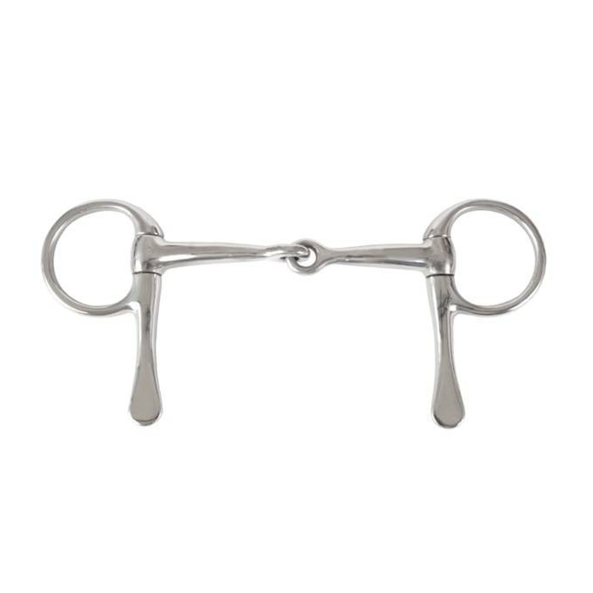 Jacks Half Cheek Snaffle Bit 3-1/2" Stainless Stee