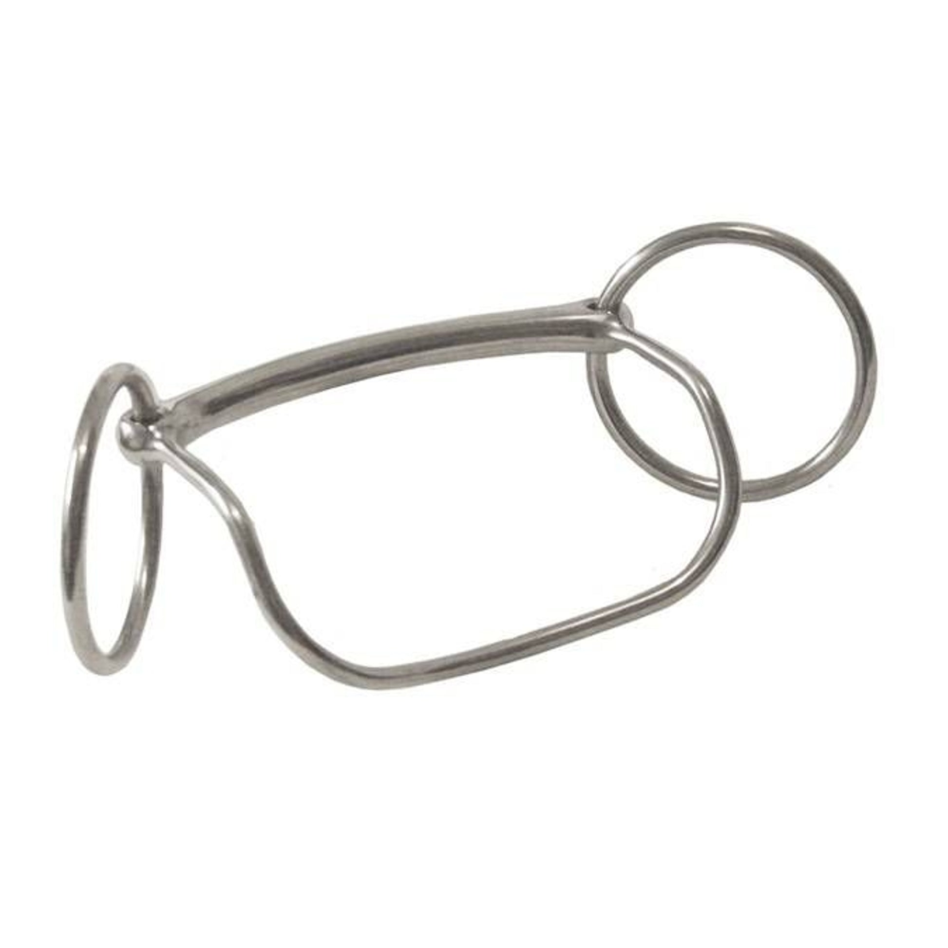 Jacks Billy Haughton Bit "No Leather" 5" Stainless