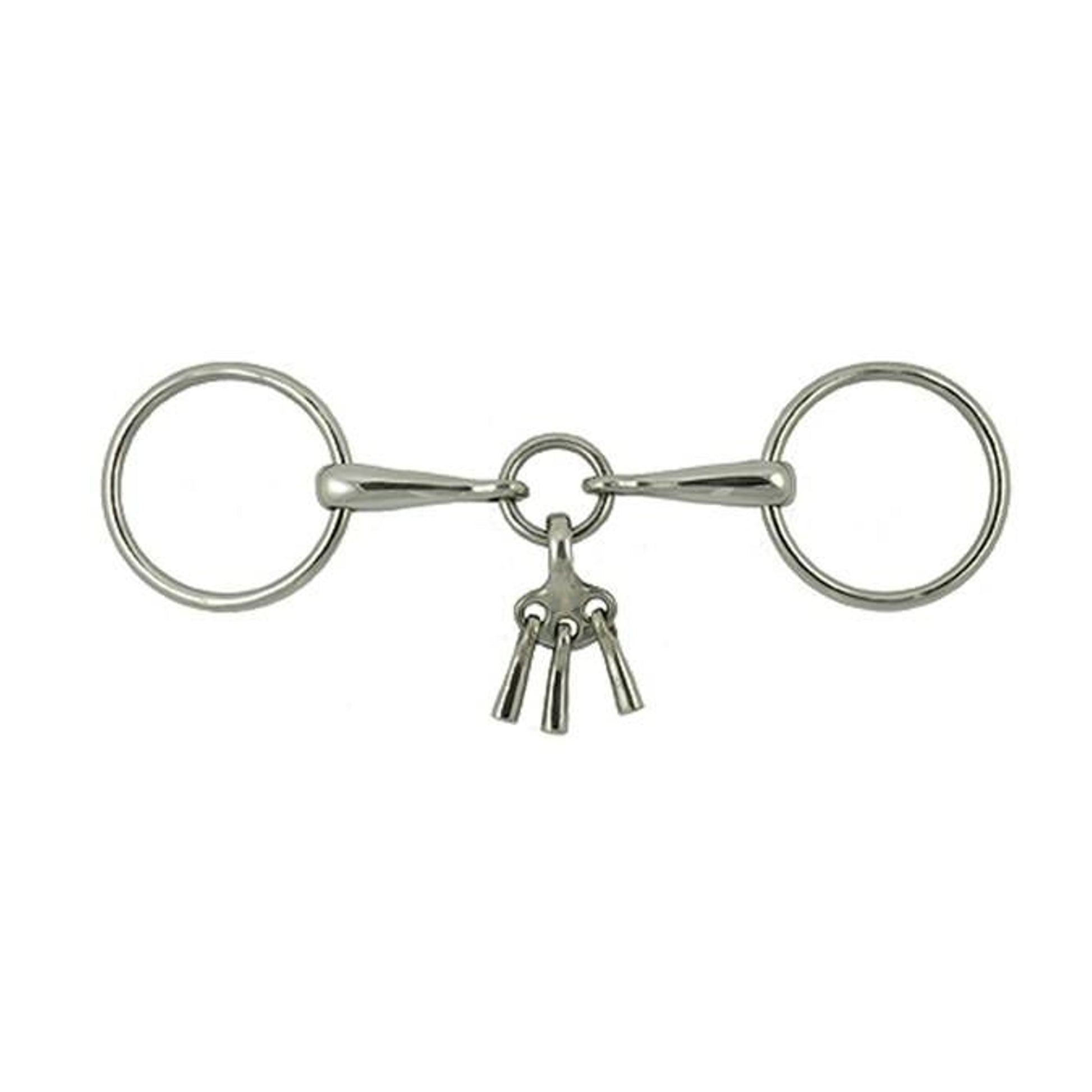 Jacks Player Ring Snaffle Bit 5" Stainless Steel