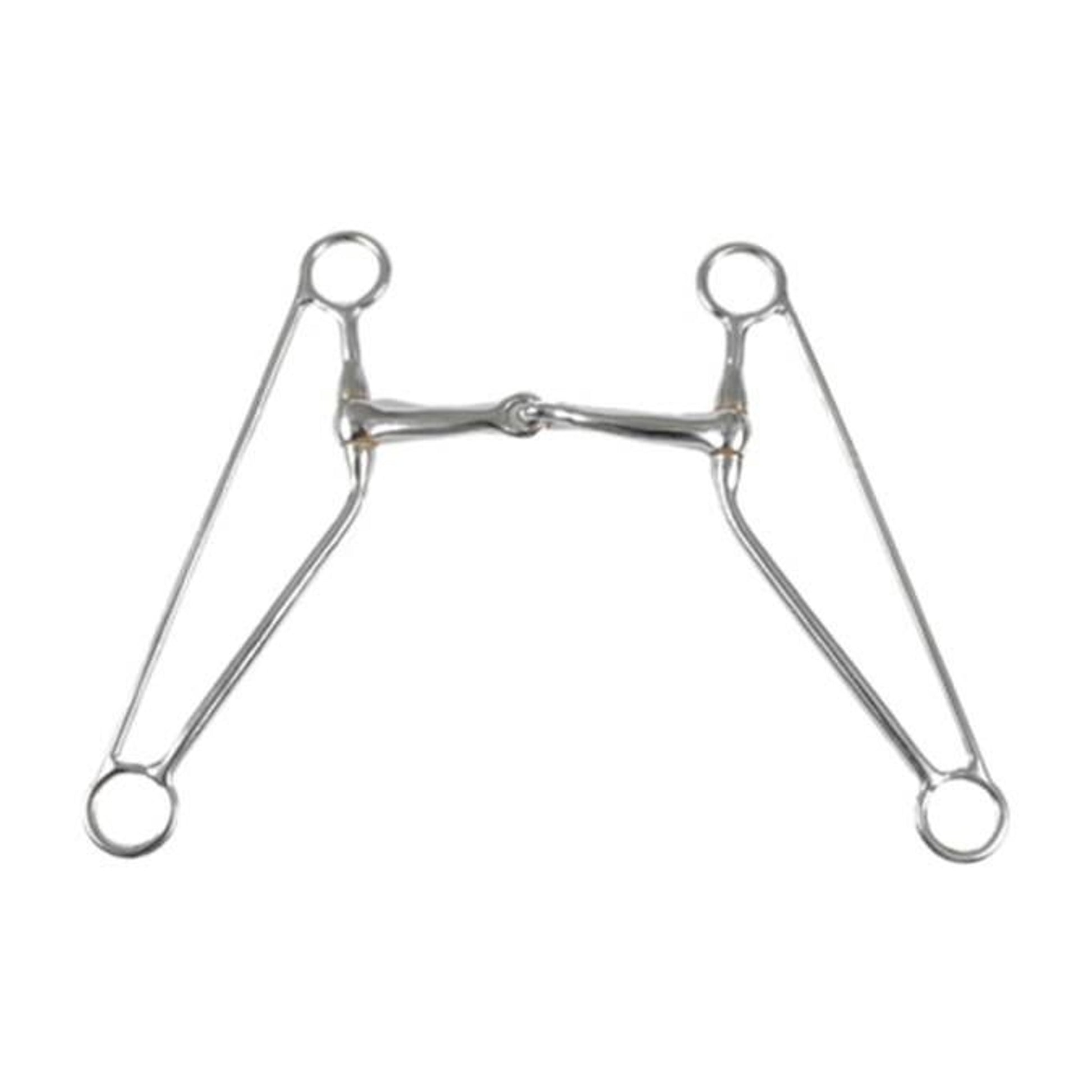 Jacks Training Snaffle Bit 5" Iron/Nickel Plated